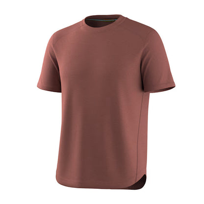 Smartwool - Men's Active Mesh Short Sleeve - Burnt Sienna Heather