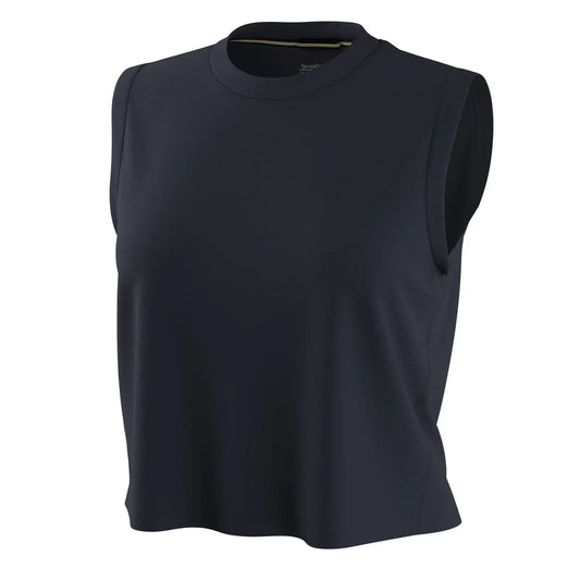 Smartwool - Women's Active Ultralite Crop Tank - Deep Navy