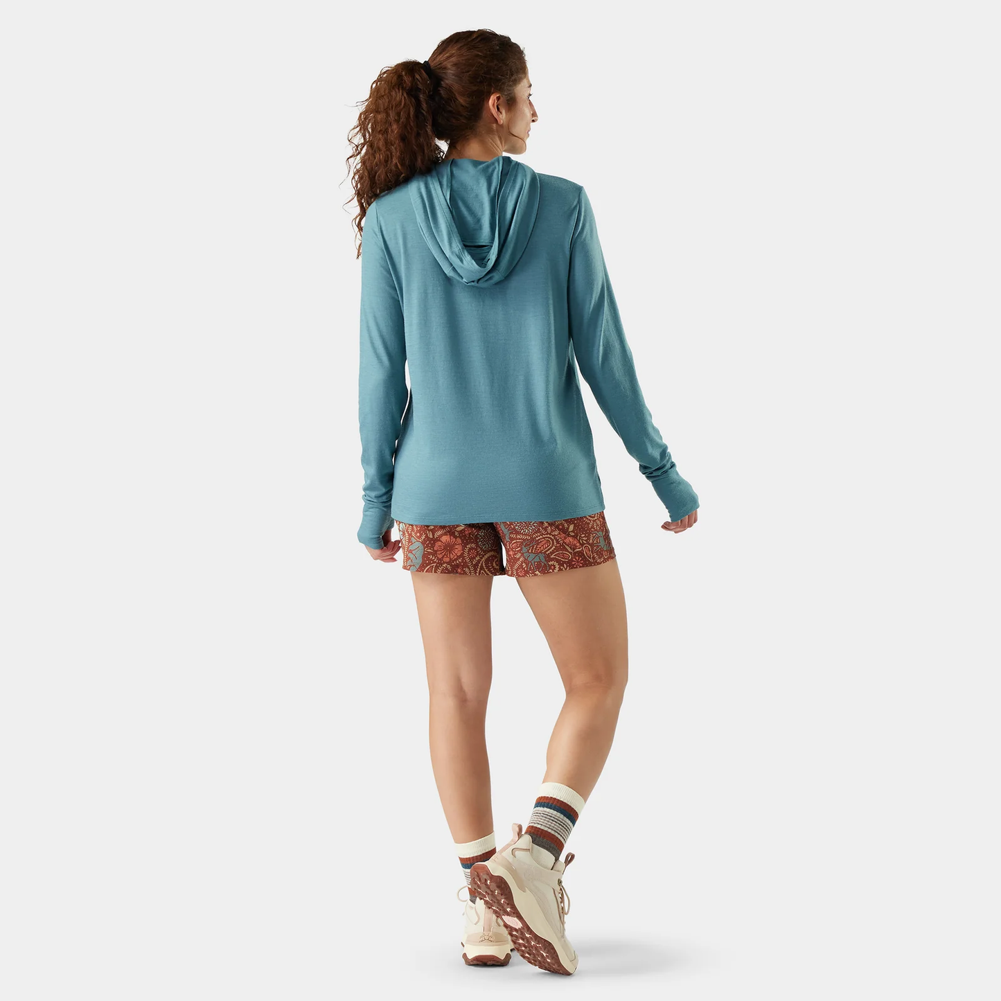 Smartwool - Women's Merino Sun Hoodie - Dusty Teal