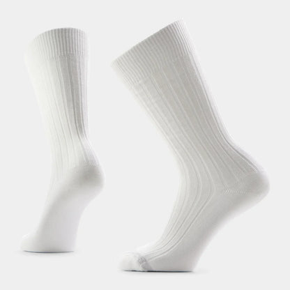 Smartwool - Women's Everyday Slouchy Rib Tall Crew Socks - White