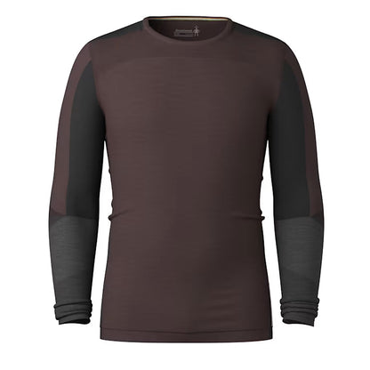 Smartwool - Intraknit Thermal Merino Base Layer Colorblock Crew - Men's - Mink-Black