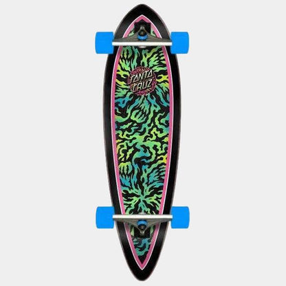 Santa Cruz Obscure Dot Pintail Cruiser Longboard Complete 9.2" x 33"