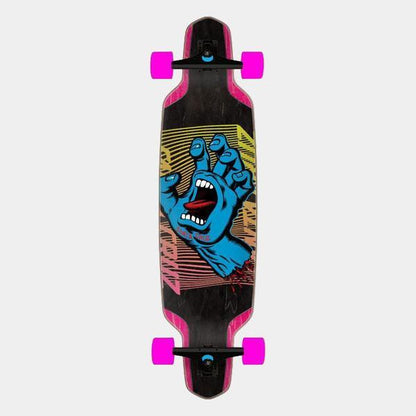 Santa Cruz Split Hand Drop Down Cruzer Longboard Complete 37.5"