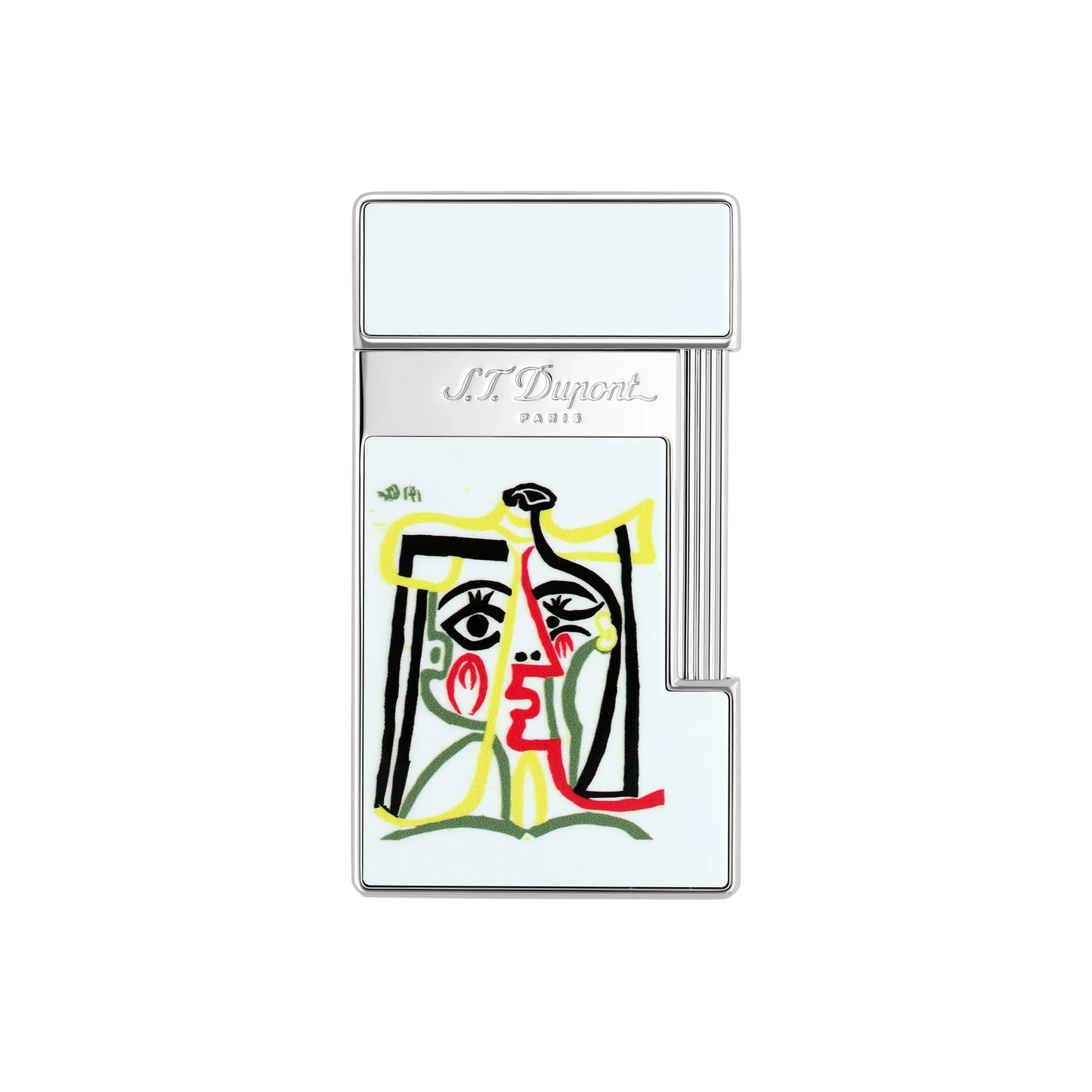 S.T. DUPONT SLIMMY PICASSO WHITE LIGHTER/BRIQUET 028201