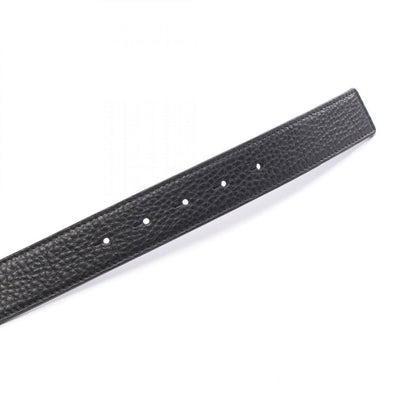Loewe Belt Anagram Chunky Black Leather