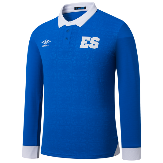 Umbro El Salvador Men's Home Long Sleeve Jersey 25/26