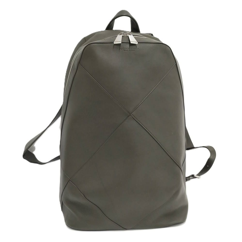 Bottega Veneta Backpack Large Butterfly Calfskin Leather Olive Khaki