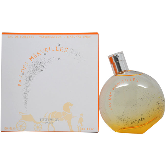 Eau Des Merveilles by Hermes for Women - 3.3 oz EDT Spray