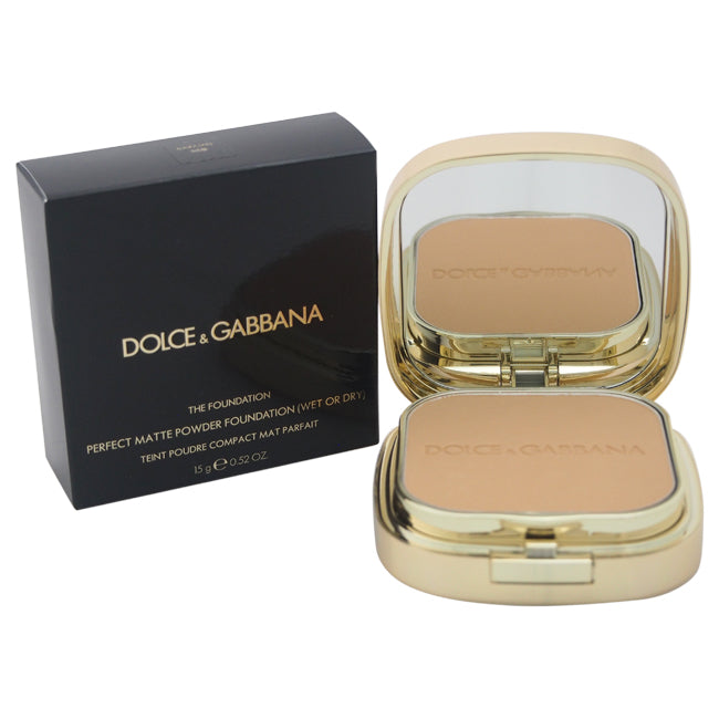 Dolce and Gabbana Perfect Matte Powder Foundation - 110 Caramel by Dolce and Gabbana for Women - 0.52 oz Foundation
