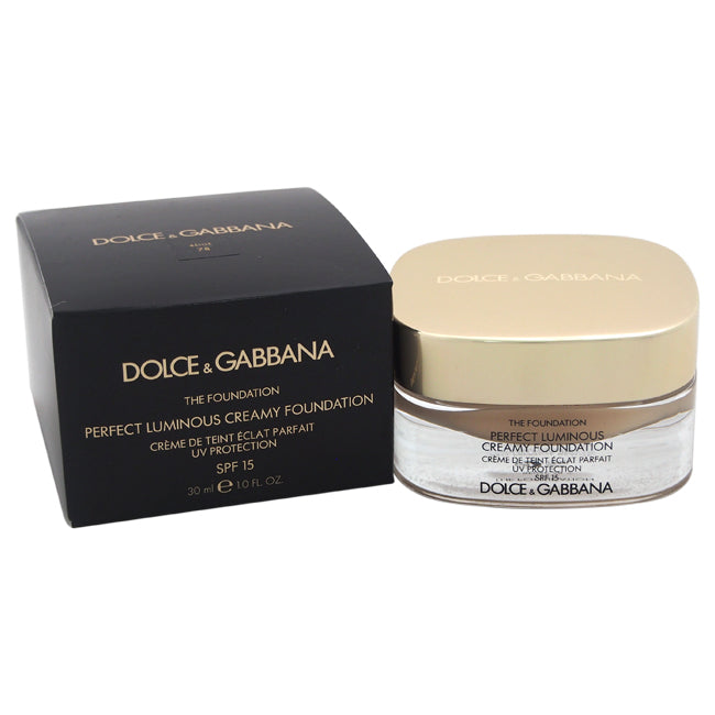 Dolce and Gabbana Perfect Luminous Creamy Foundation SPF 15 - 78 Beige by Dolce and Gabbana for Women - 1 oz Foundation