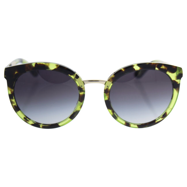 Dolce and Gabbana DG 4268 2970-8G - Cube Havana Green-Grey Gradient by Dolce and Gabbana for Women - 52-22-140 mm Sunglasses