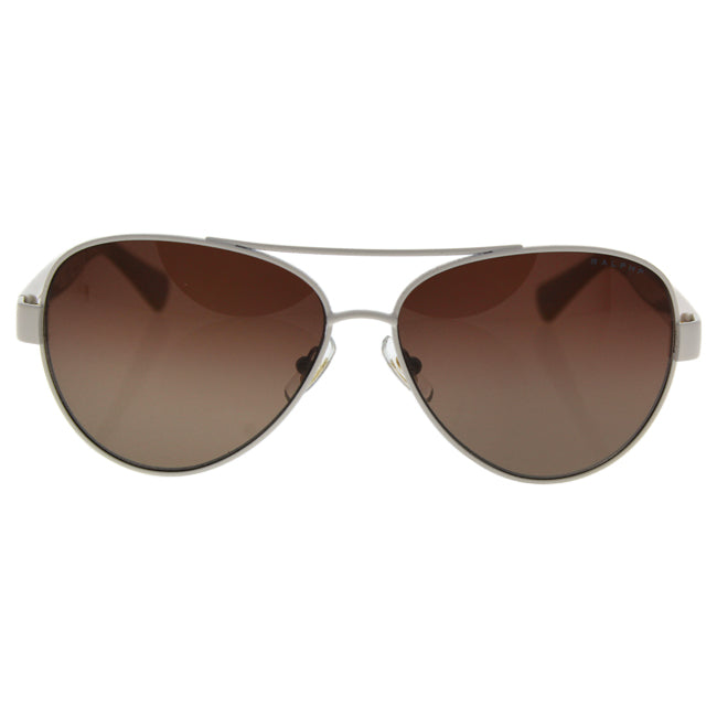 Ralph Lauren RA 4114 3088T5 - White-Brown Gradient Polarized by Ralph Lauren for Women - 58-13-135 mm Sunglasses