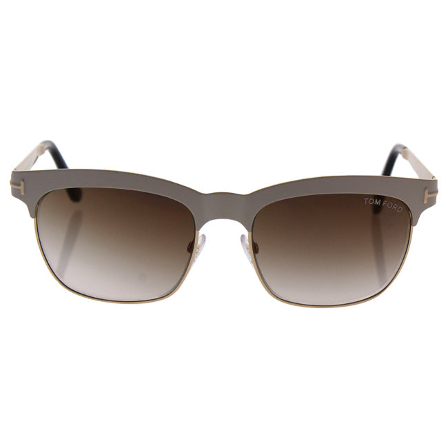 Tom Ford TF437 25F Elena - Ivory-Gradient Brown by Tom Ford for Women - 54-17-135 mm Sunglasses