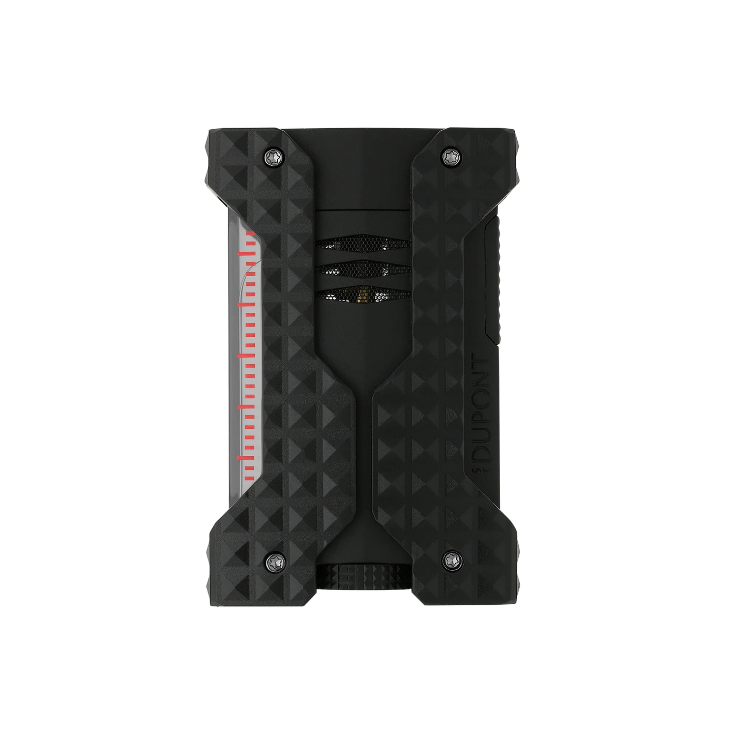 S.T. Dupont Windproof Brushed Black Lighter/Briquet W21323