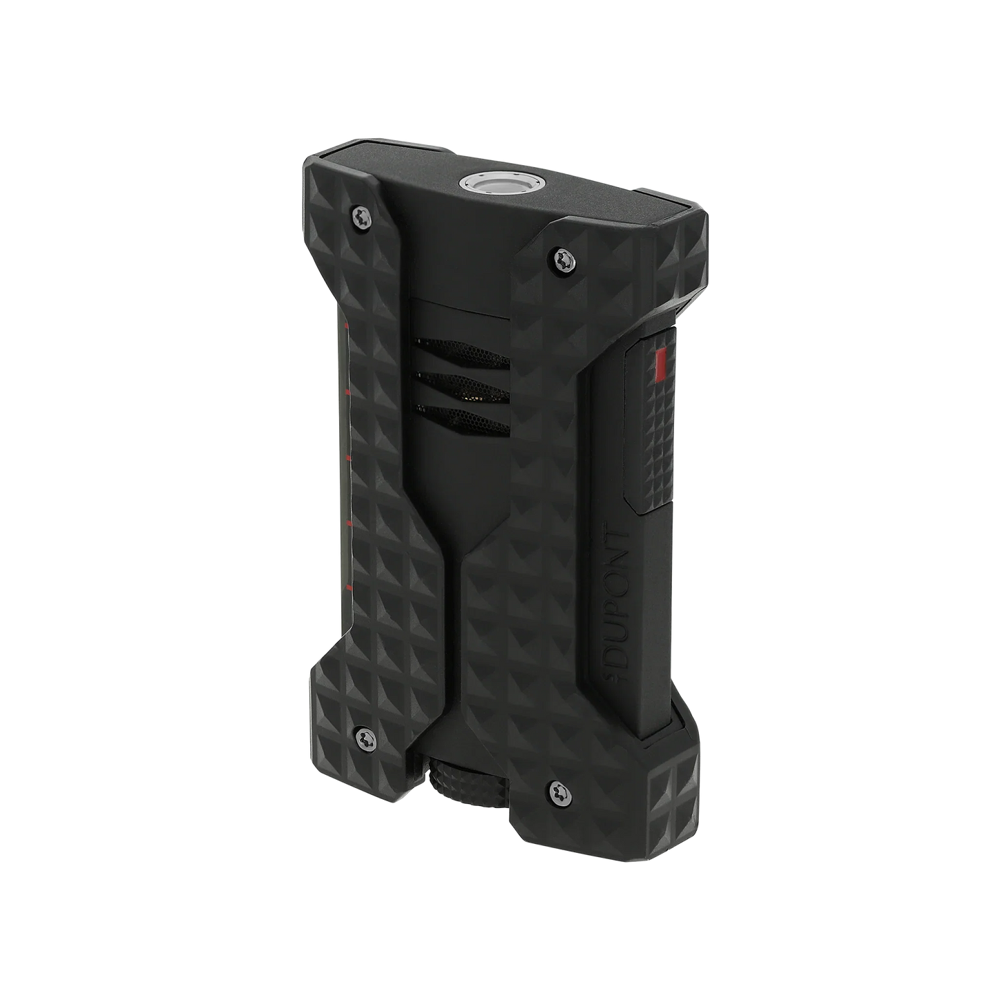 S.T. Dupont Windproof Brushed Black Lighter/Briquet W21323