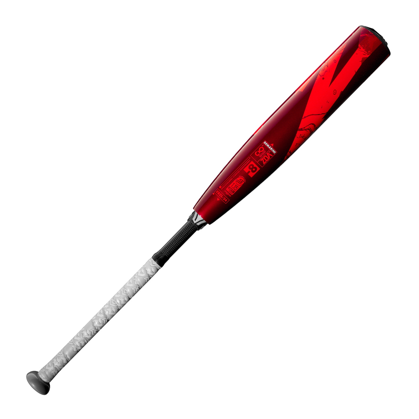 DEMARINI 2024 ZOA (-8) USSSA BASEBALL BAT