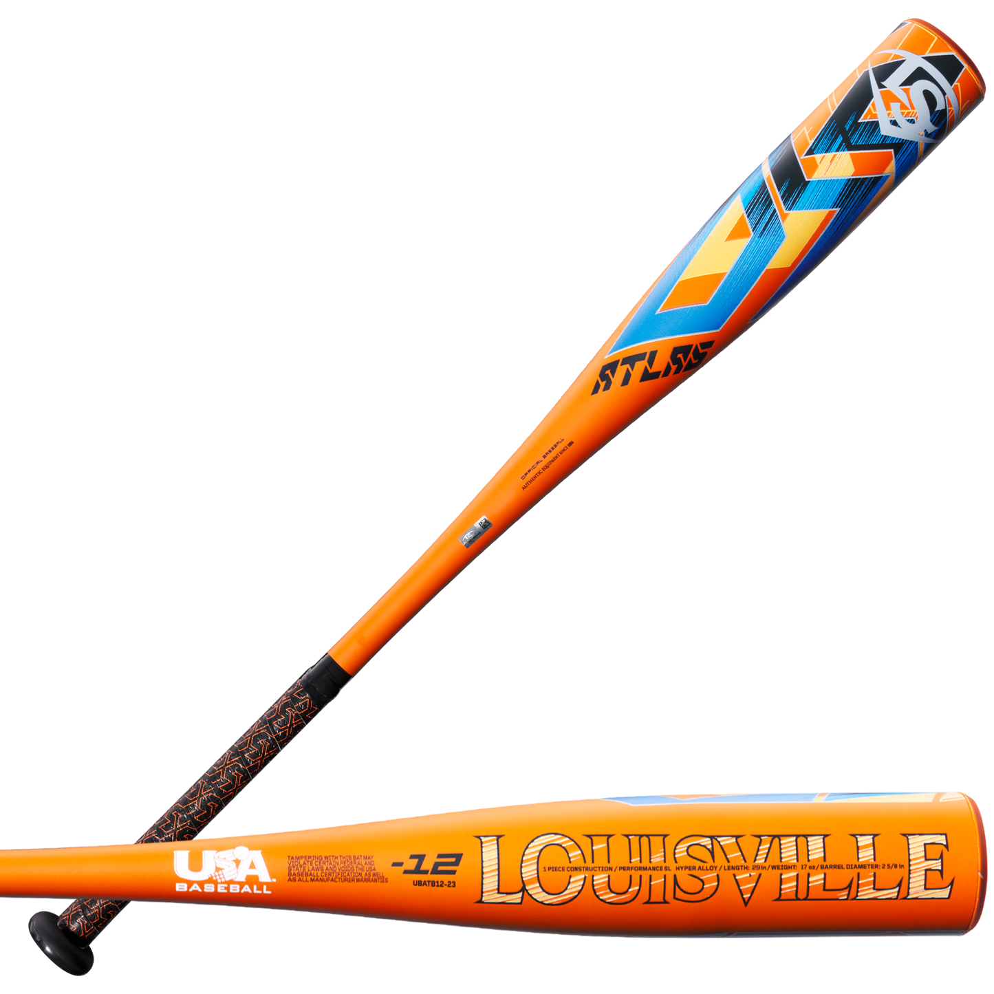 LOUISVILLE SLUGGER 2023 ATLAS (-12) USA BASEBALL BAT