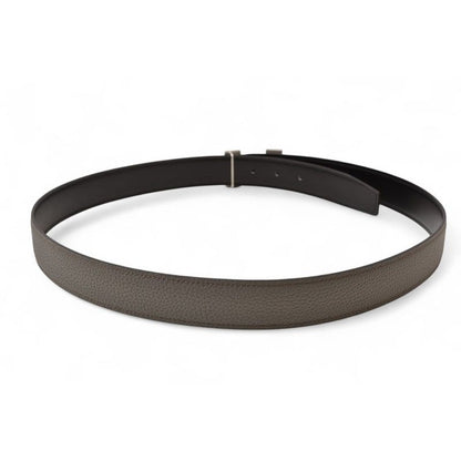 Hermes Belt Reversible Constance Size 95 H Buckle Box Calf Togo Black