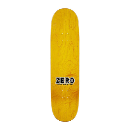Zero Skateboard Deck Bold Black 8.125" x 31.7"