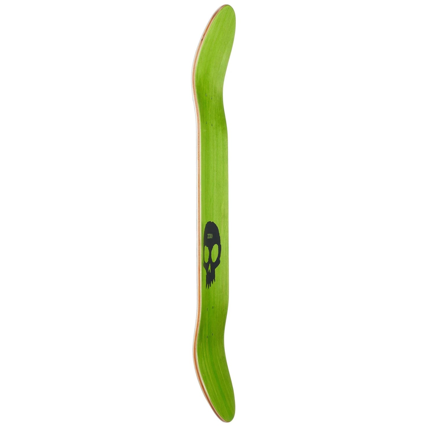 Zero Deck Single Skull Black/White 8.375" x 31.9"