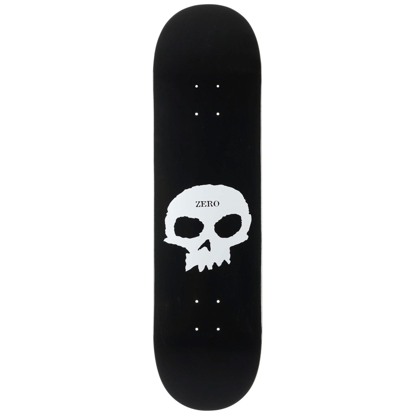 Zero Skateboard Deck Single Skull 8.75" x 32.9"