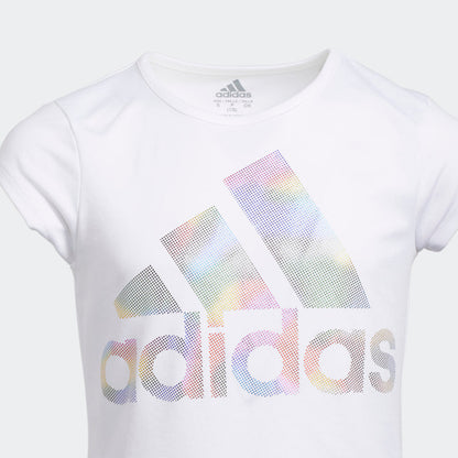 Kids' adidas Rainbow Foil Tee