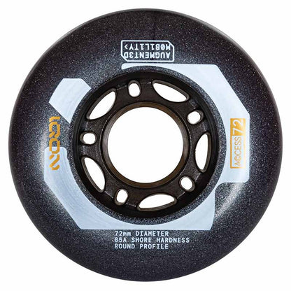 Iqon Access Dark 85A Wheels