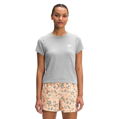 The North Face Womens Simple Logo Tri-Blend SS Tee