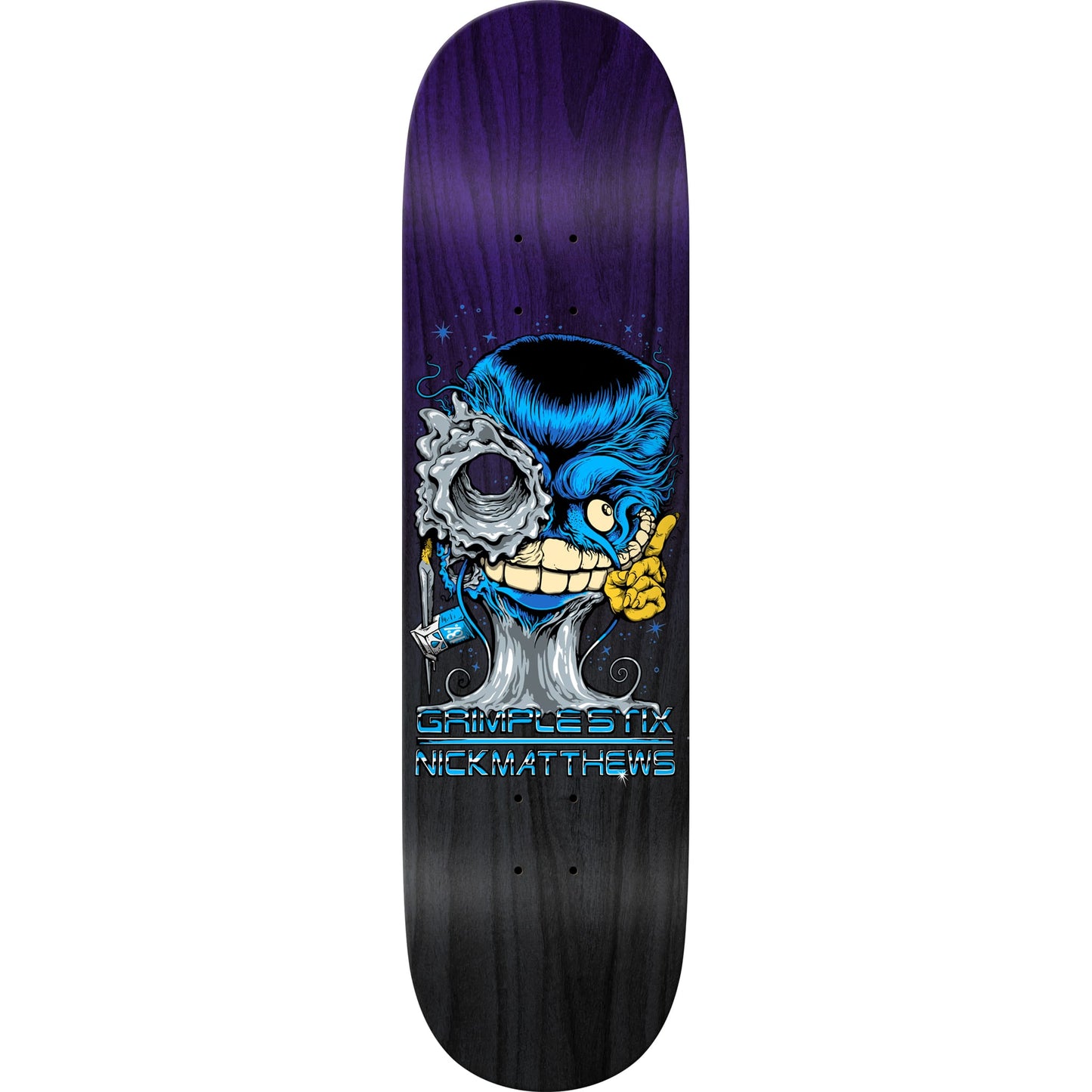 Anti Hero Grimplestix Matthews Grimplenator Skateboard Deck 8.5"