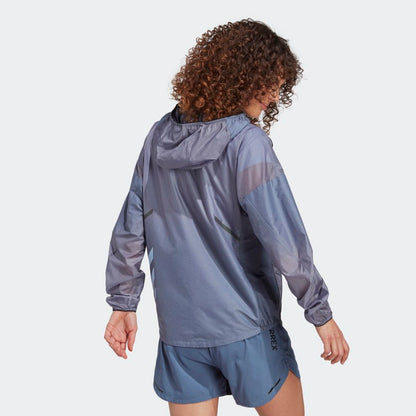 Women's adidas TERREX Agravic Windweave Trail Running Windbreaker