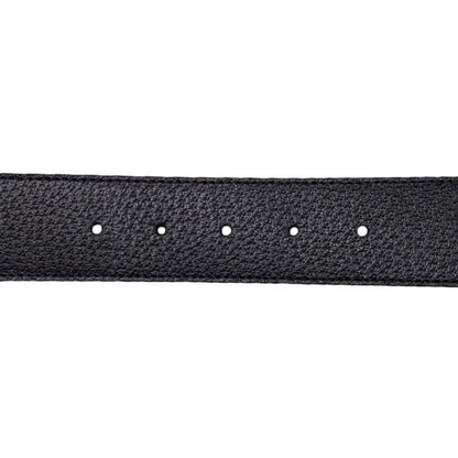 Gucci Wide Belt Double G Dj20 T 1000 Calfskinleather Black Goldhardware