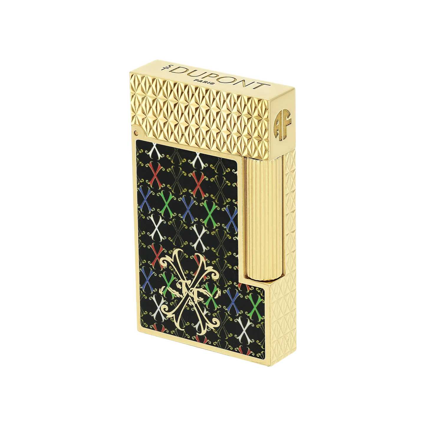S.T. Dupont Ligne 2 Fuente Lacquered Multicolor Lighter/Briquet C16060CL