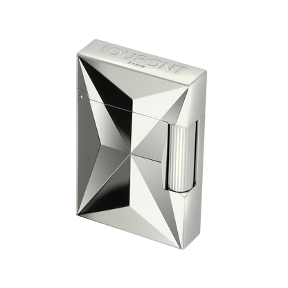 S.T. DUPONT Ligne 2 Small Fire X Palladium Lighter/Briquet C18610