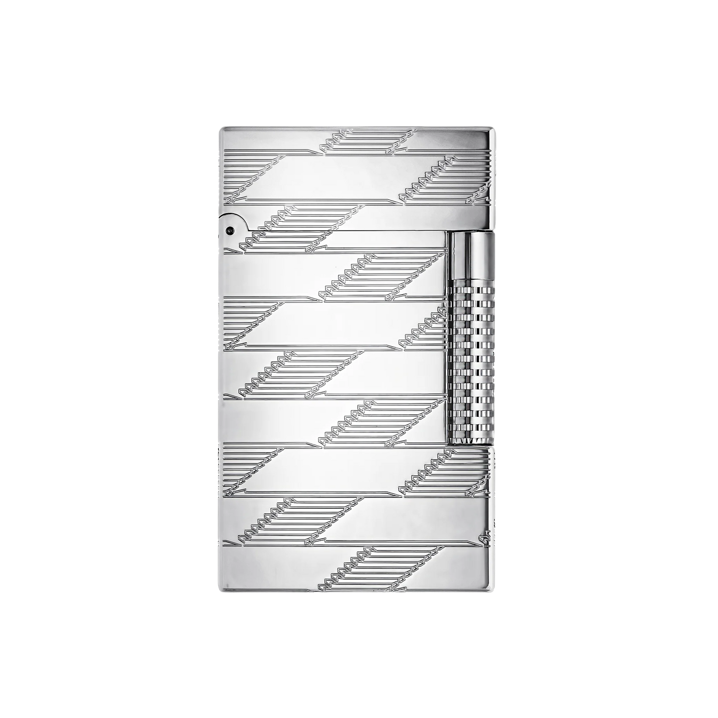 S.T. Dupont Le Grand Guilloche Monogram 1872 Palladium Lighter/Briquet C23180