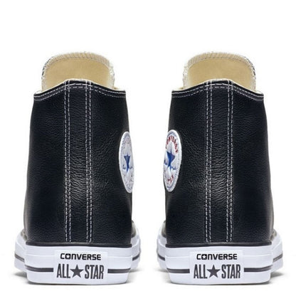 Converse Chuck Taylor All Star Leather High Top in Black