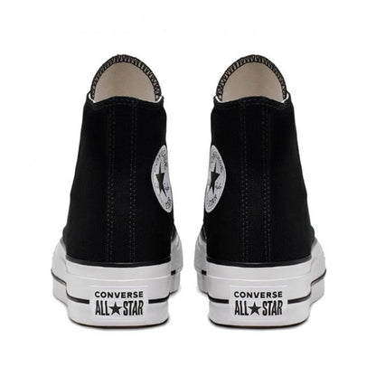 Converse Women's Chuck Taylor All Star Lift High Top in Black/White/White