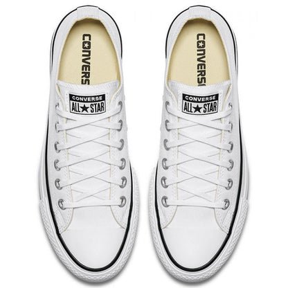 Converse Women's Chuck Taylor All Star Lift Low Top in White/Black