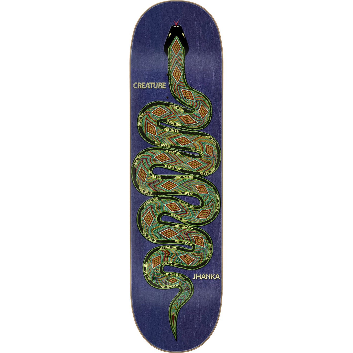 Creature Jhanka Gonzalez Serpiente Skateboard Deck 8.375"