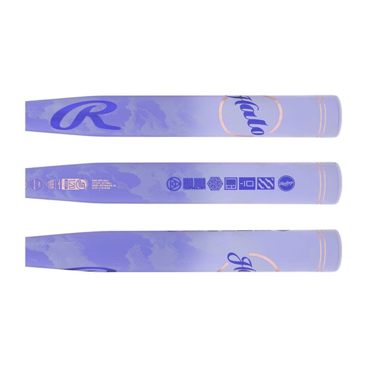 Easton HALO -10 Fastpitch Softball Bat | One-Piece Composite | 2-1/4" Barrel | RFP7HALO10