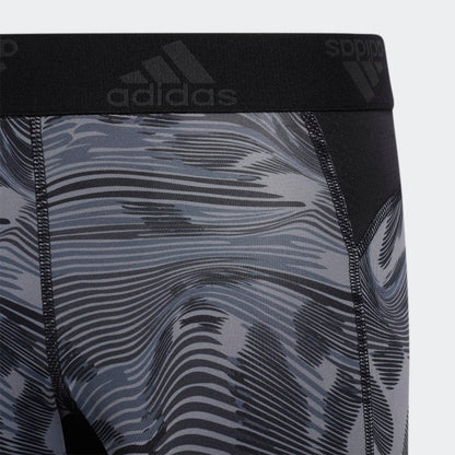 Kids' adidas Allover Print Techfit Tights
