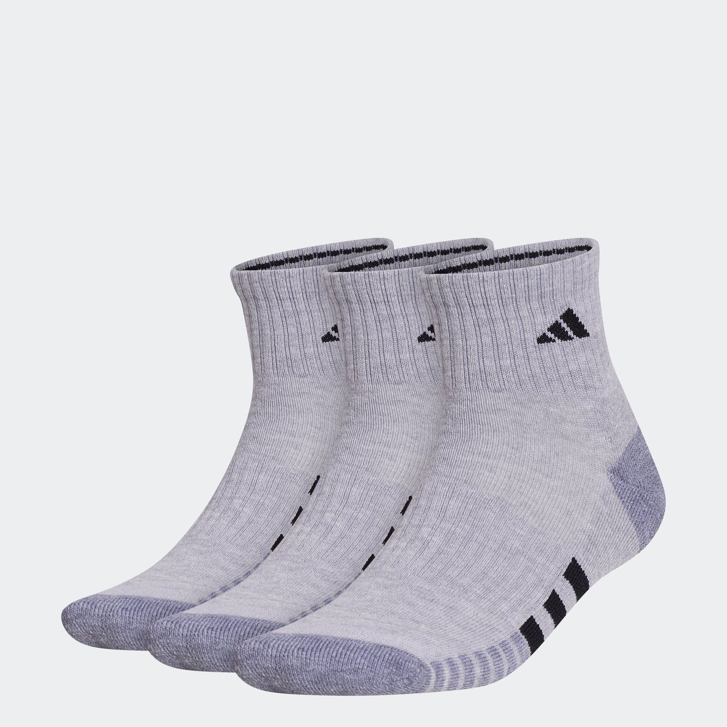 Cushioned Quarter Socks 3 Pairs