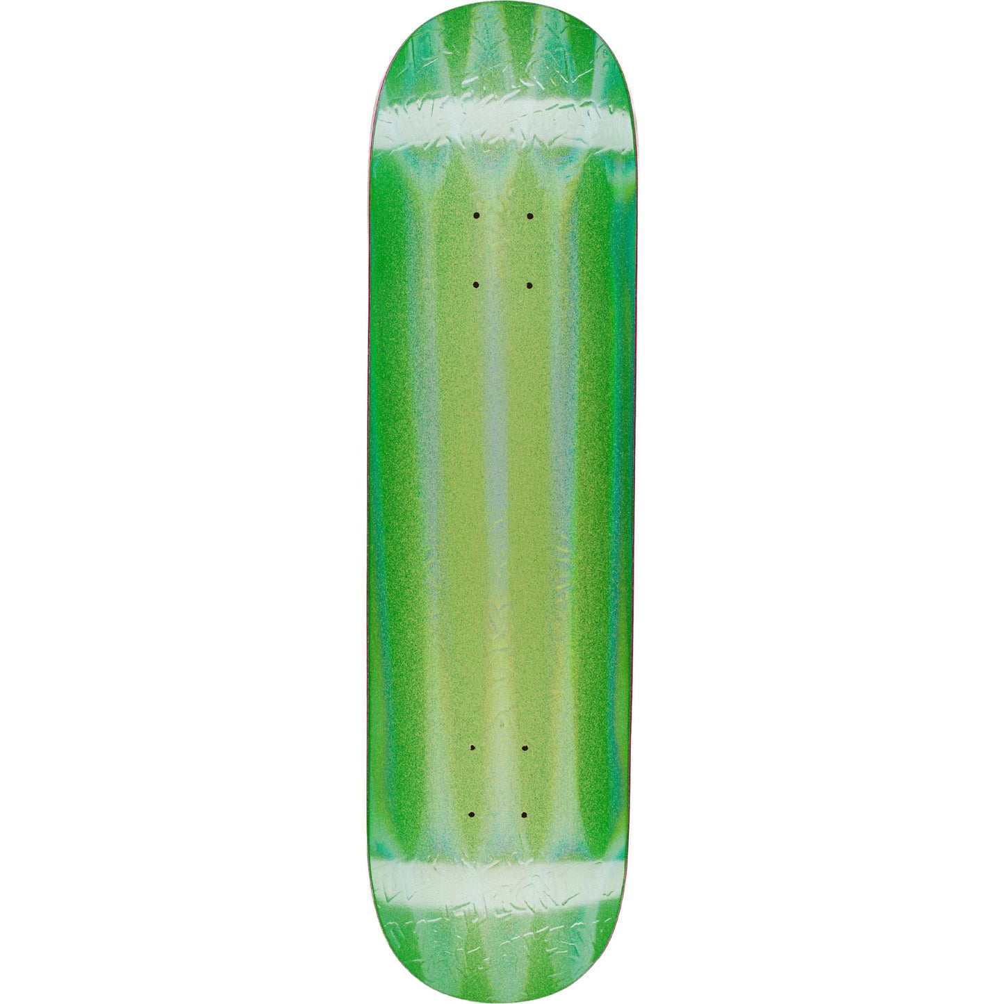 Fucking Awesome Neon Green Stamp Embossed Skateboard Deck 8.25"