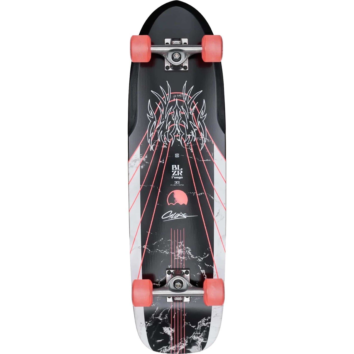 Globe Blazer Fuego 32 Cruiser Complete Bamboo Red 32"
