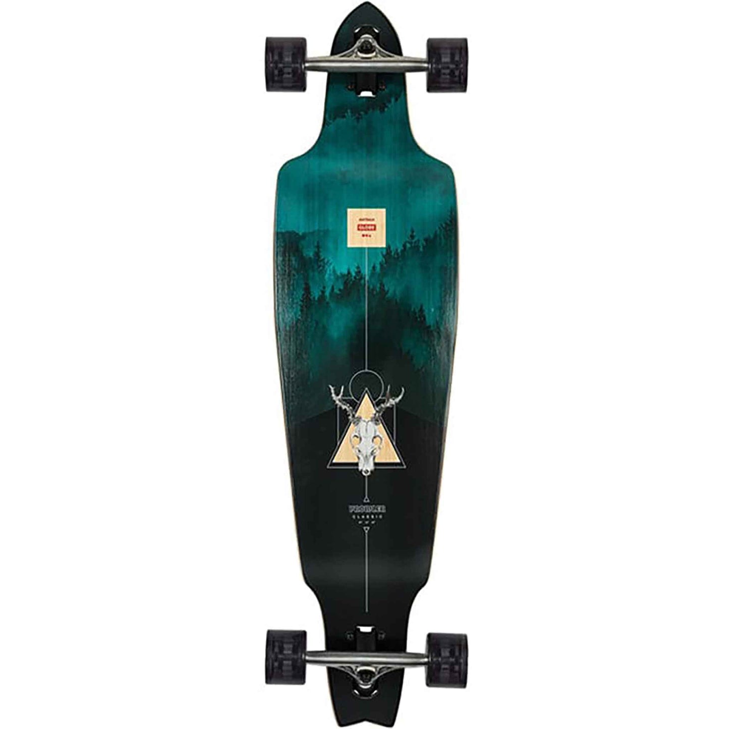 Globe Prowler Classic Longboard Bamboo Blue Mountains 38"