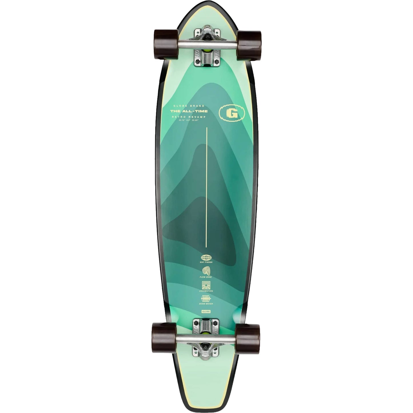 Globe The All-Time Longboard Complete Seascape 35"
