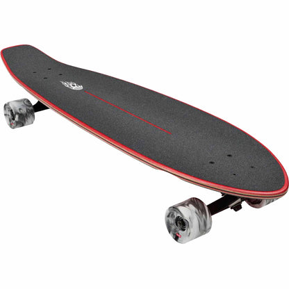 Globe The All Time Longboard Complete Red Flames 35"
