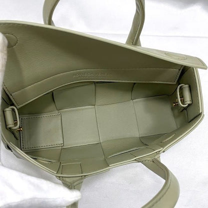 Bottega Veneta 2-Way Bag Mini East West Light Green