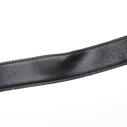 Hermes H Plate Belt Reversible Box Calf Togo Leather Black Brown