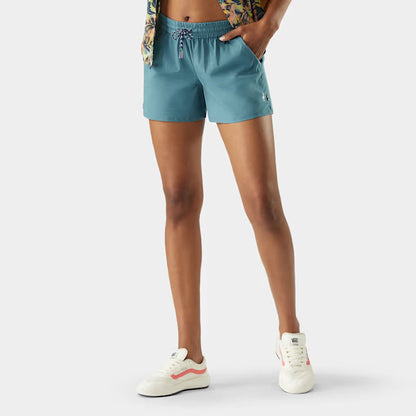 Smartwool - Merino 4in Hike Short - Women's - Dusty Teal