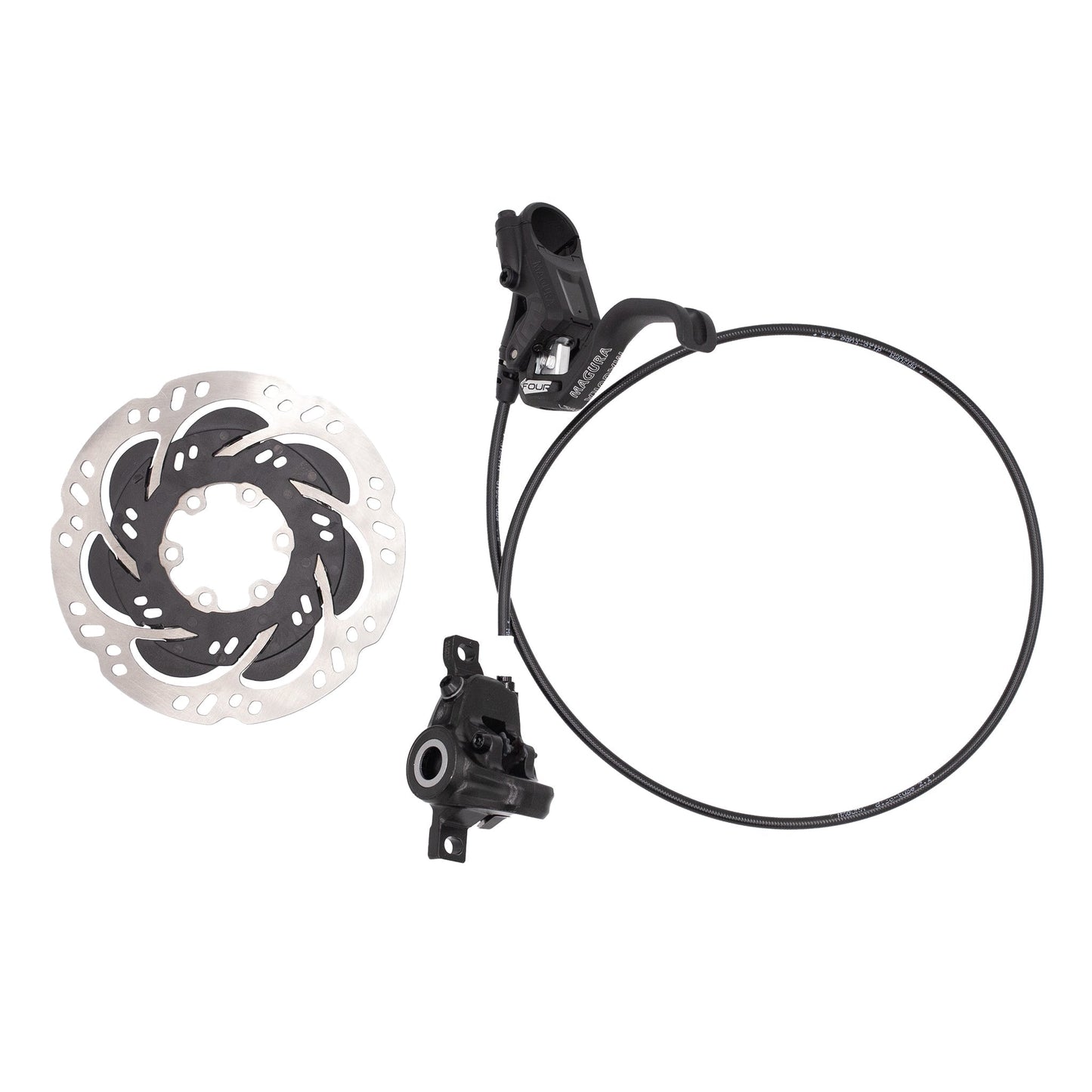 Kids Ride Shotgun Dirt Hero Brake Kit MTB Hydraulic Disc Brake Rear Black